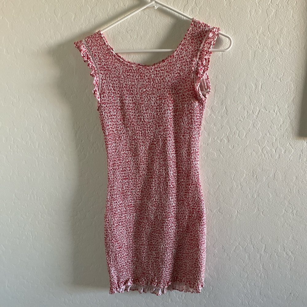 Elegant Pink Sleeveless Dress